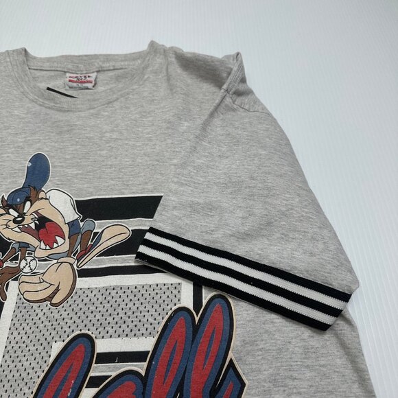 1996 Warner Bros. Taz Baseball Tee XL - Picture 3 of 7